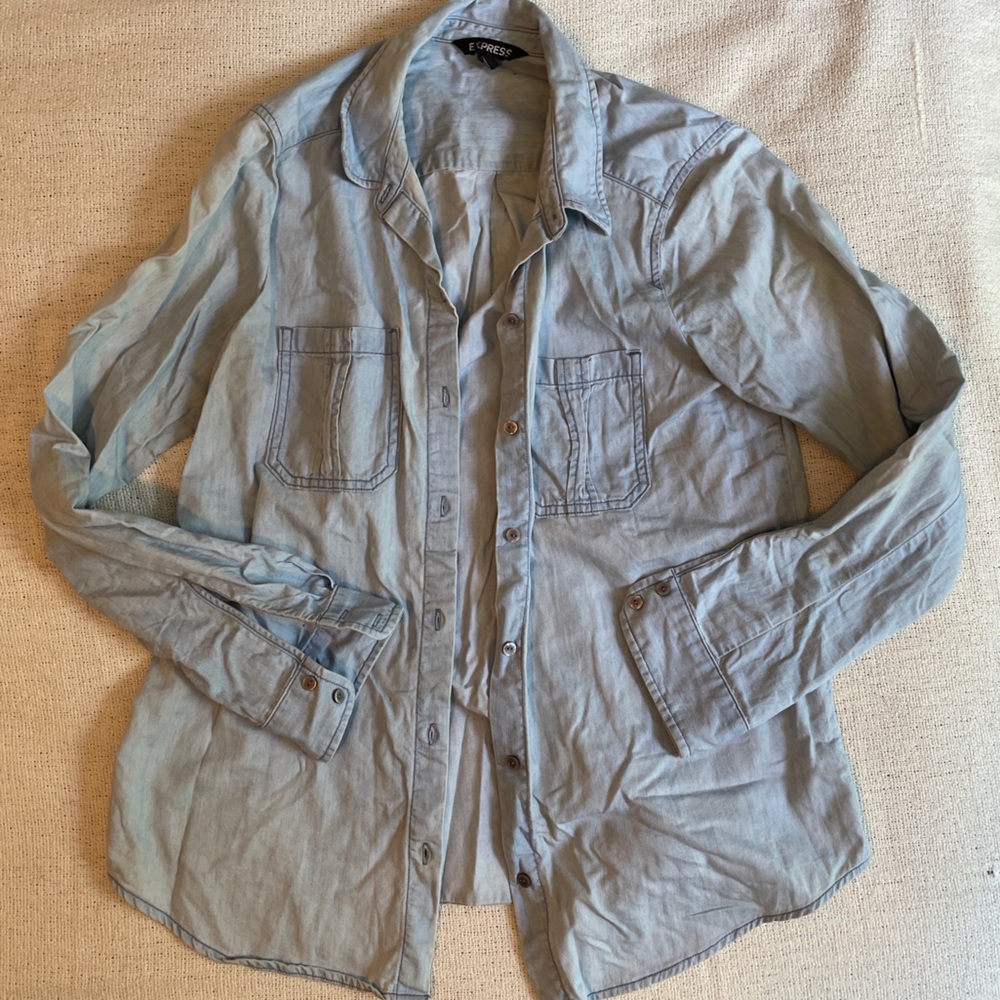 Express Light Denim Shirt
